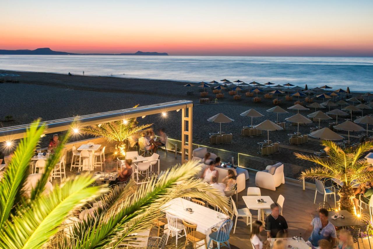Odyssia Beach Hotel Rethymno Esterno foto